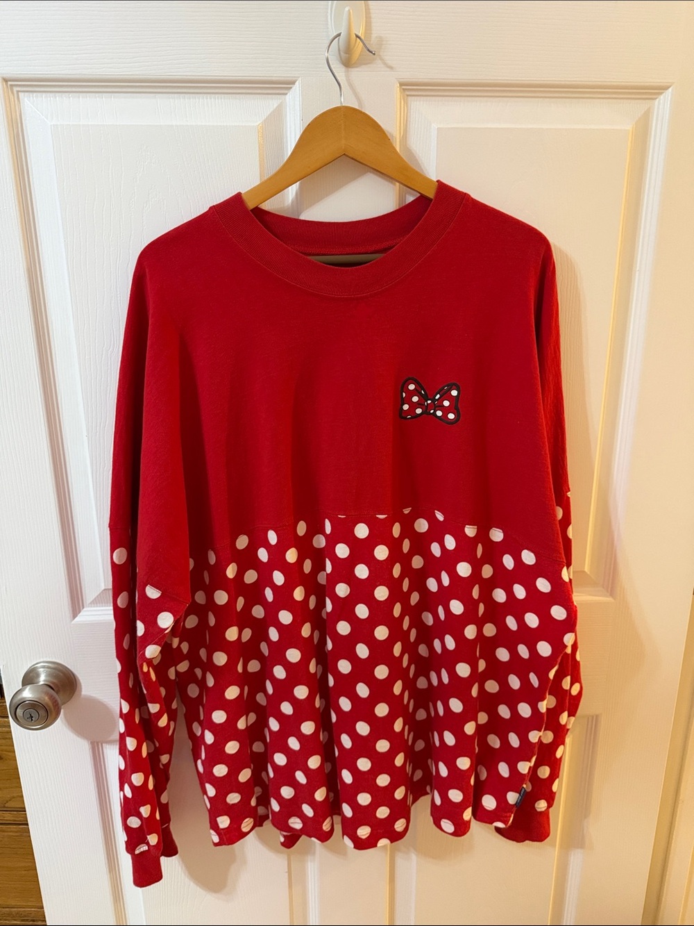 Authentic Disneyland Resort Minnie Mouse Spirit Jersey Size XXL